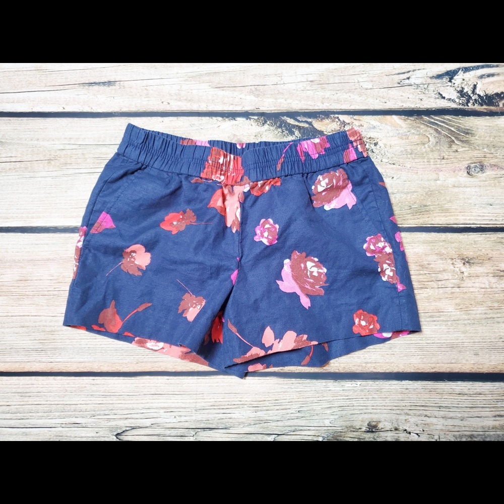 J.Crew size 0 floral shorts